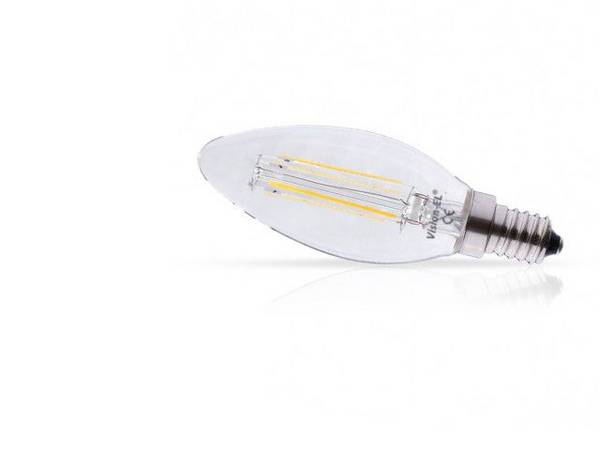 Ampoule LED E14 "flamme" 4W blanc naturel - 7129