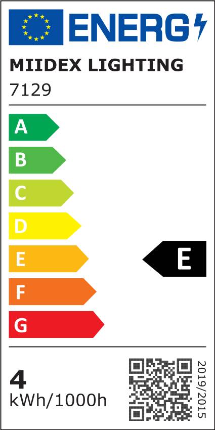 Ampoule LED E14 "flamme" 4W blanc naturel - 7129-1