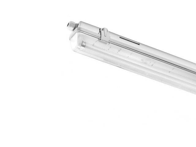 Réglette étanche saillie vide 1,2m, pour deux tubes LED - 75920-0