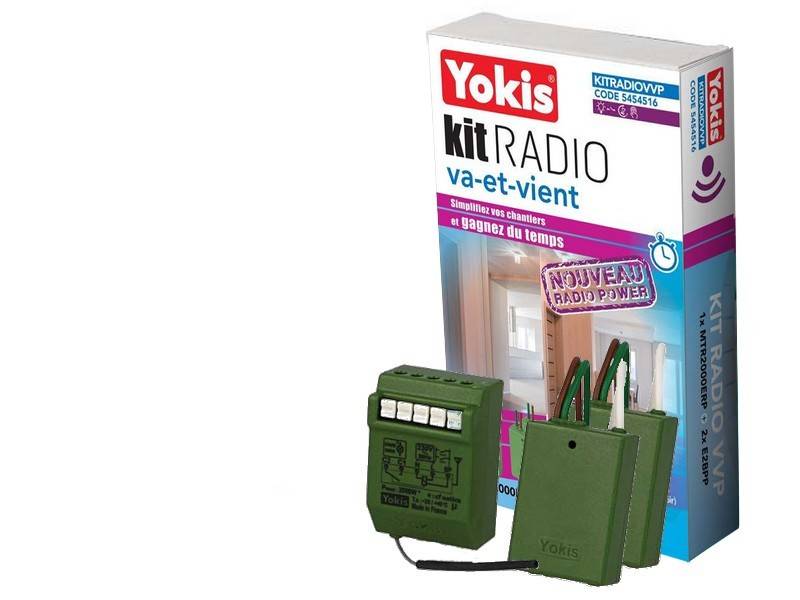 Kit radio va-et-vient POWER Yokis - KITRADIOVVP-0