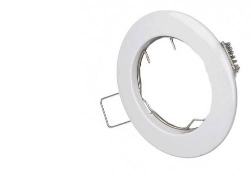 Collerette fixe finition blanc Ø78mm - 7710
