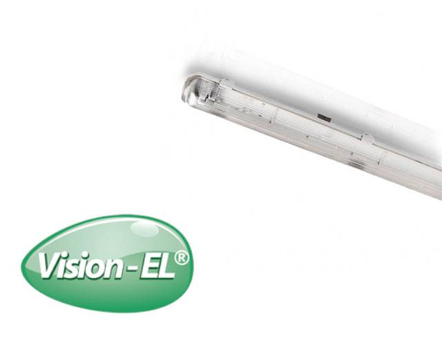 Réglette étanche saillie vide 1,2m, pour tube LED - 75900-1