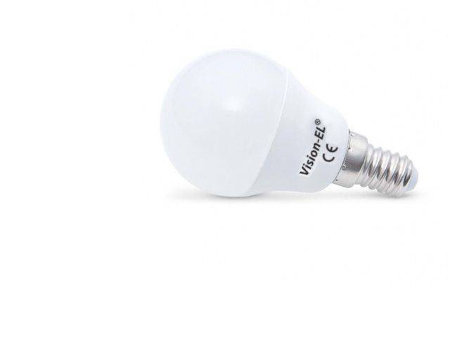 Ampoule LED E14 P45 4W blanc chaud - 7463-0