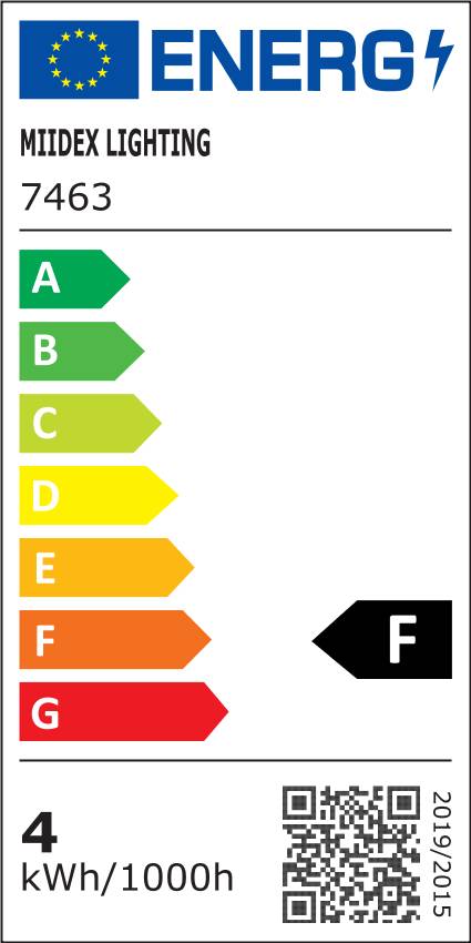 Ampoule LED E14 P45 4W blanc chaud - 7463-1