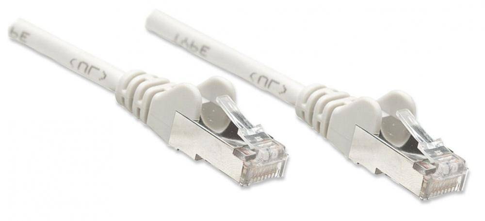 Intellinet 329903 RJ45 Câble réseau, câble patch CAT 5e F/UTP 2.00 m gris 1 pc(s)-1
