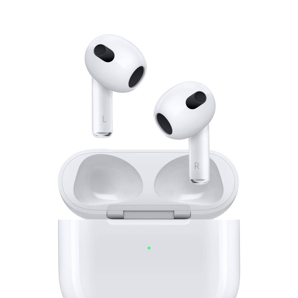Apple AirPods 3 écouteurs sans fil (Avec Boitier de Charge Lightning ) Blanc-0