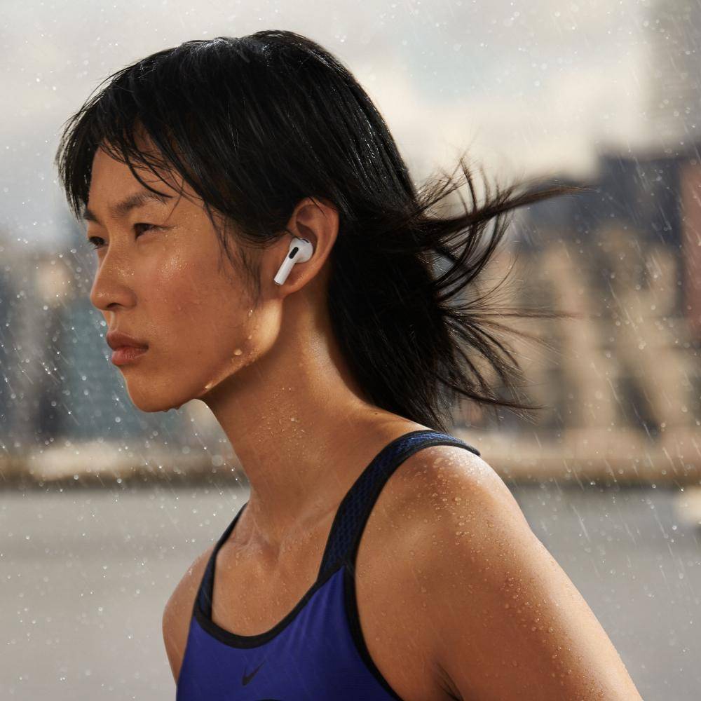 Apple AirPods 3 écouteurs sans fil (Avec Boitier de Charge Lightning ) Blanc-2