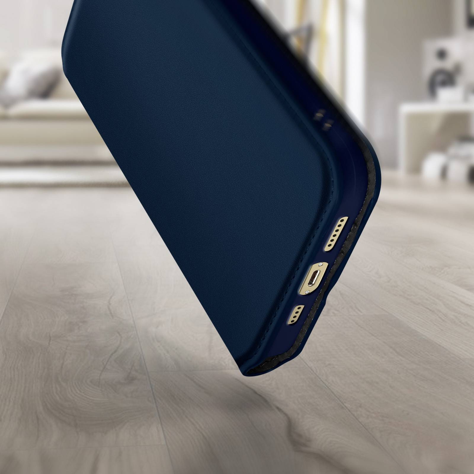 Étui pour iPhone 13 Pro Clapet Portefeuille Fonction Support Vidéo-4