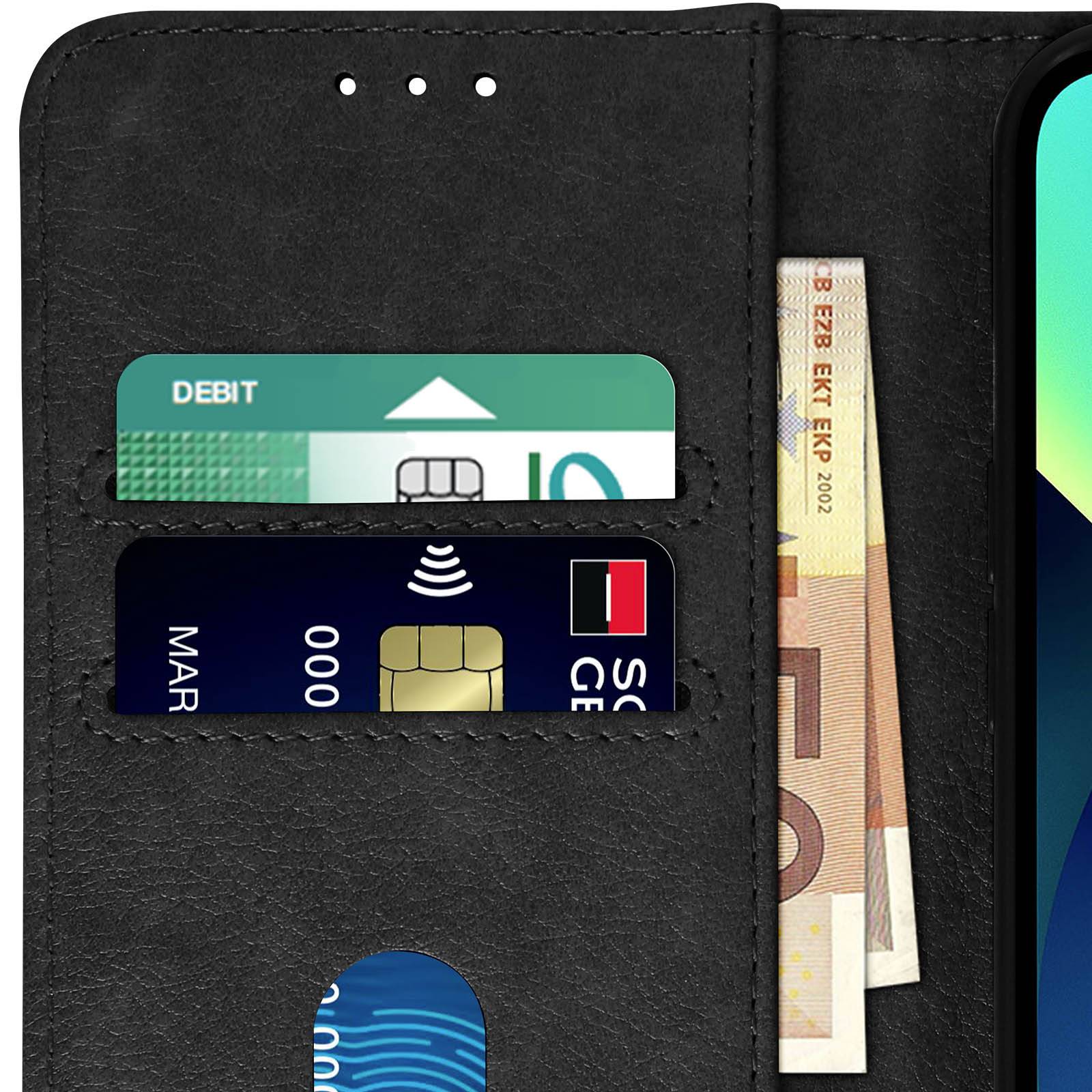 Housse pour iPhone 13 Clapet Portefeuille Fonction Support vidéo-4