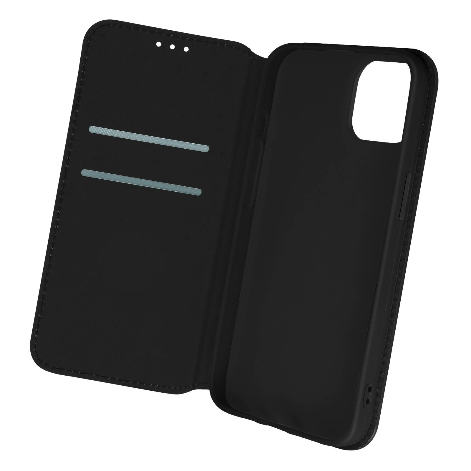 Étui pour iPhone 13 Clapet Portefeuille Fonction Support Vidéo-0