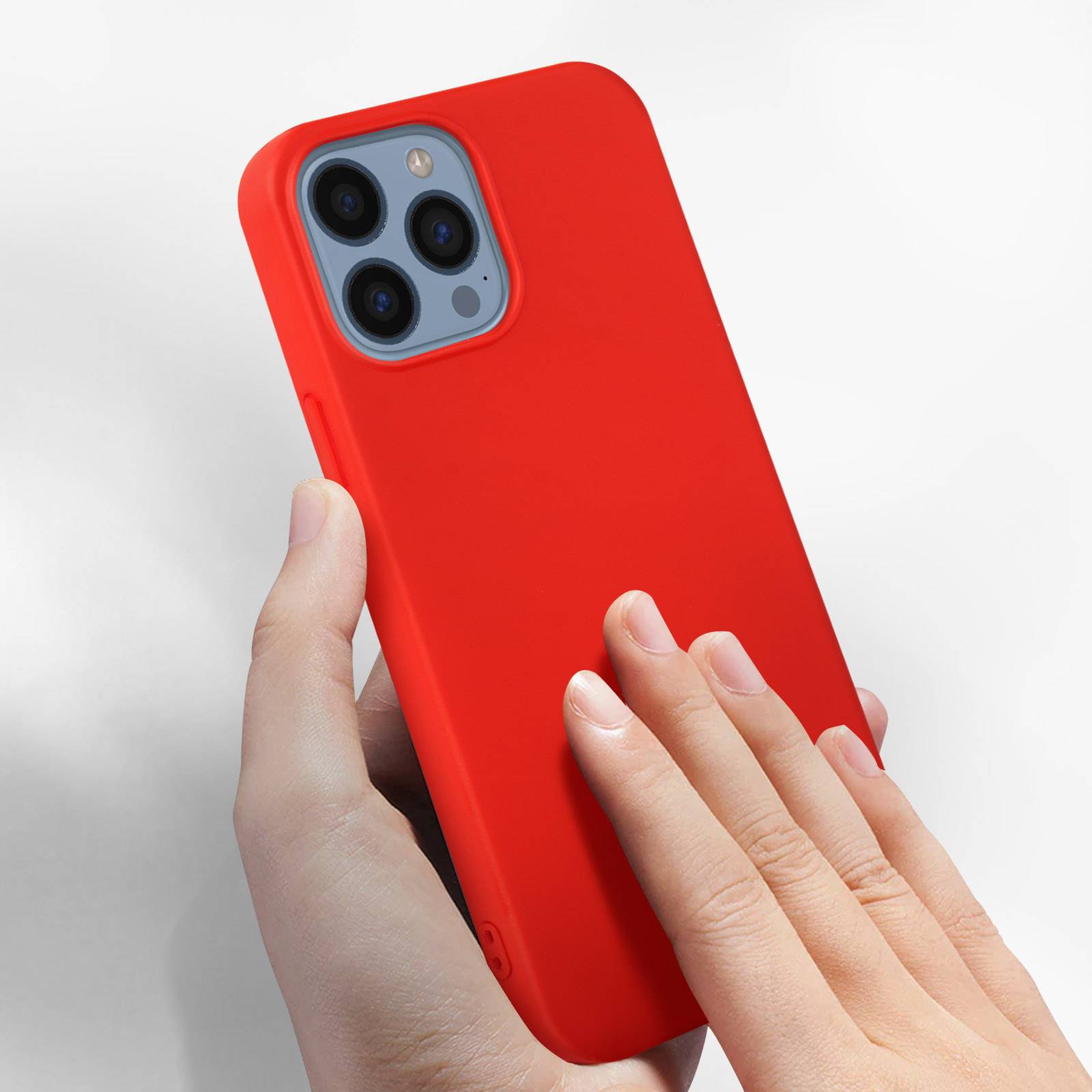 Coque pour iPhone 13 Pro Silicone Semi-rigide Finition Soft-touch-3