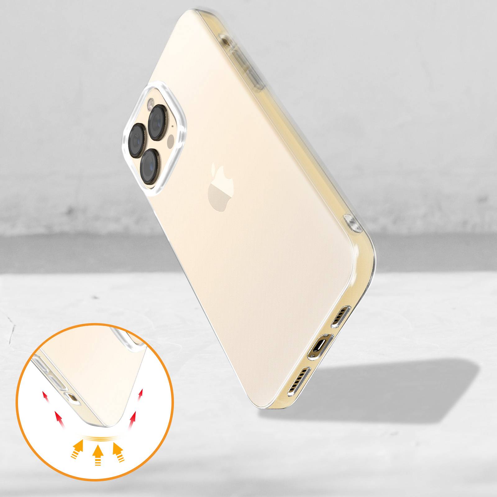 Coque Apple iPhone 13 Pro Protection Flexible Fine et Légère-4