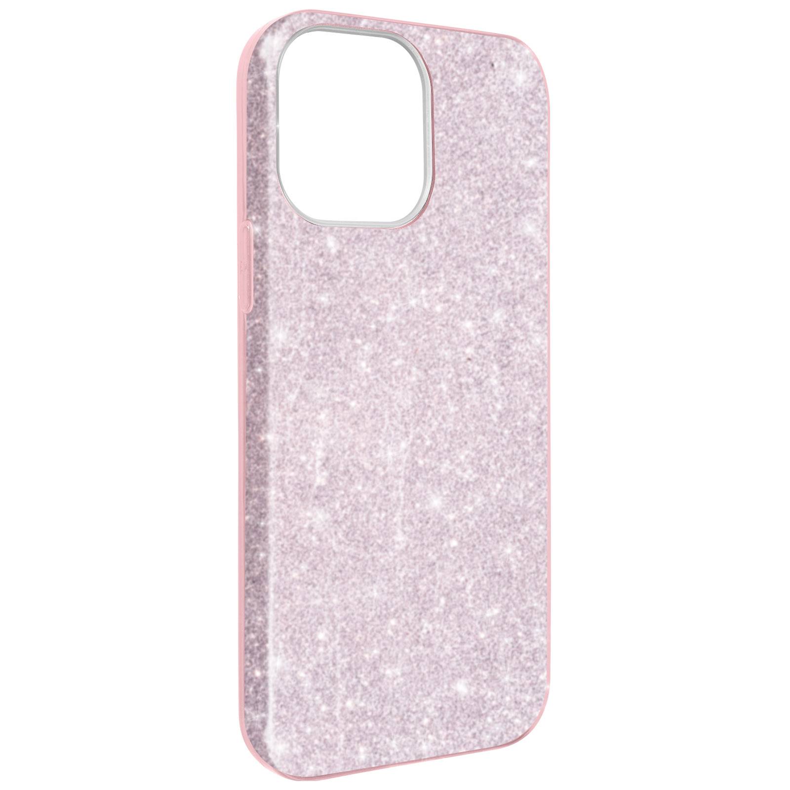 Coque pour iPhone 13 Pro Max Paillette Amovible Silicone Semi-rigide-1