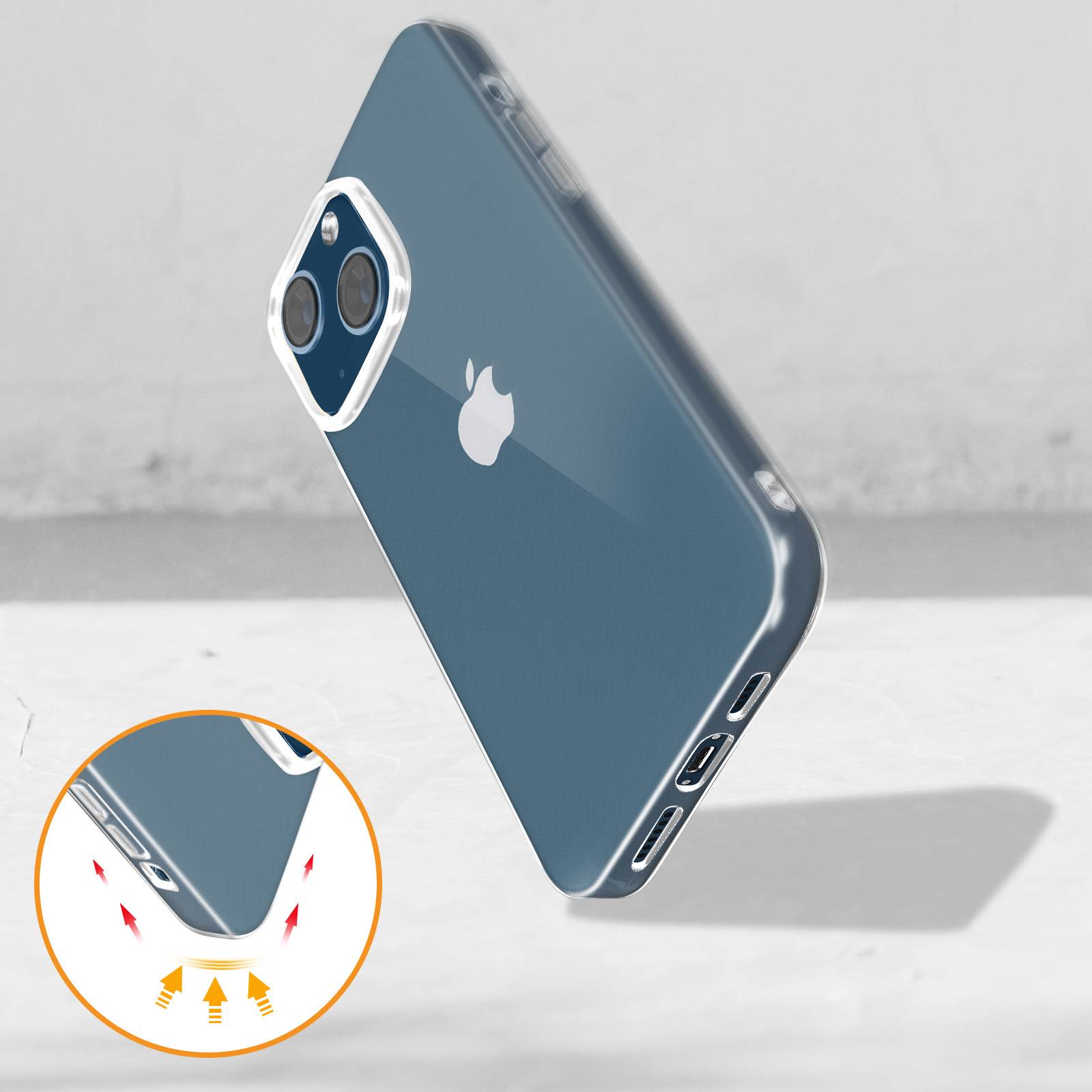 Coque Apple iPhone 13 Protection Flexible Fine et Légère-4