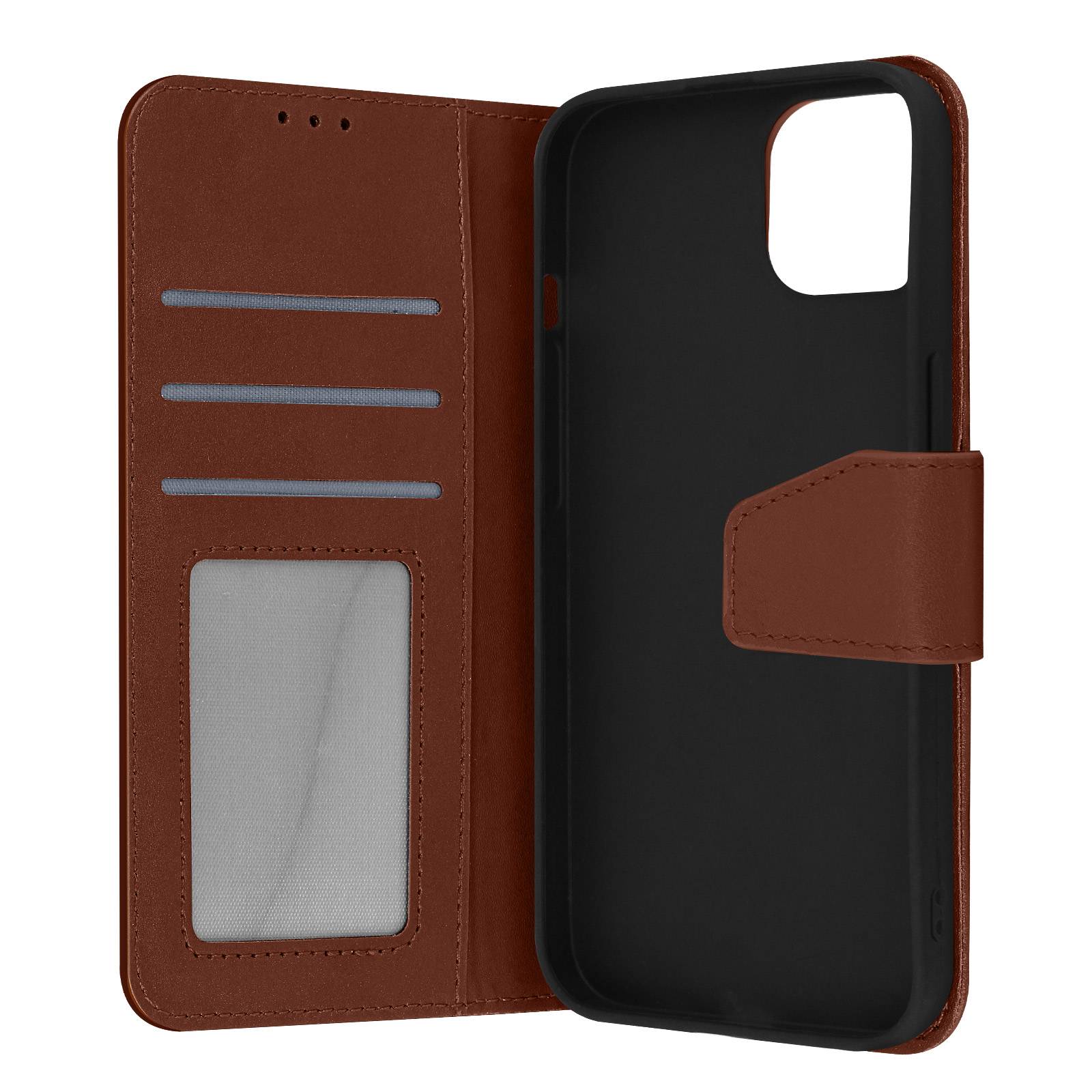Housse pour iPhone 13 Cuir premium Porte-carte Fonction support Vidéo-0