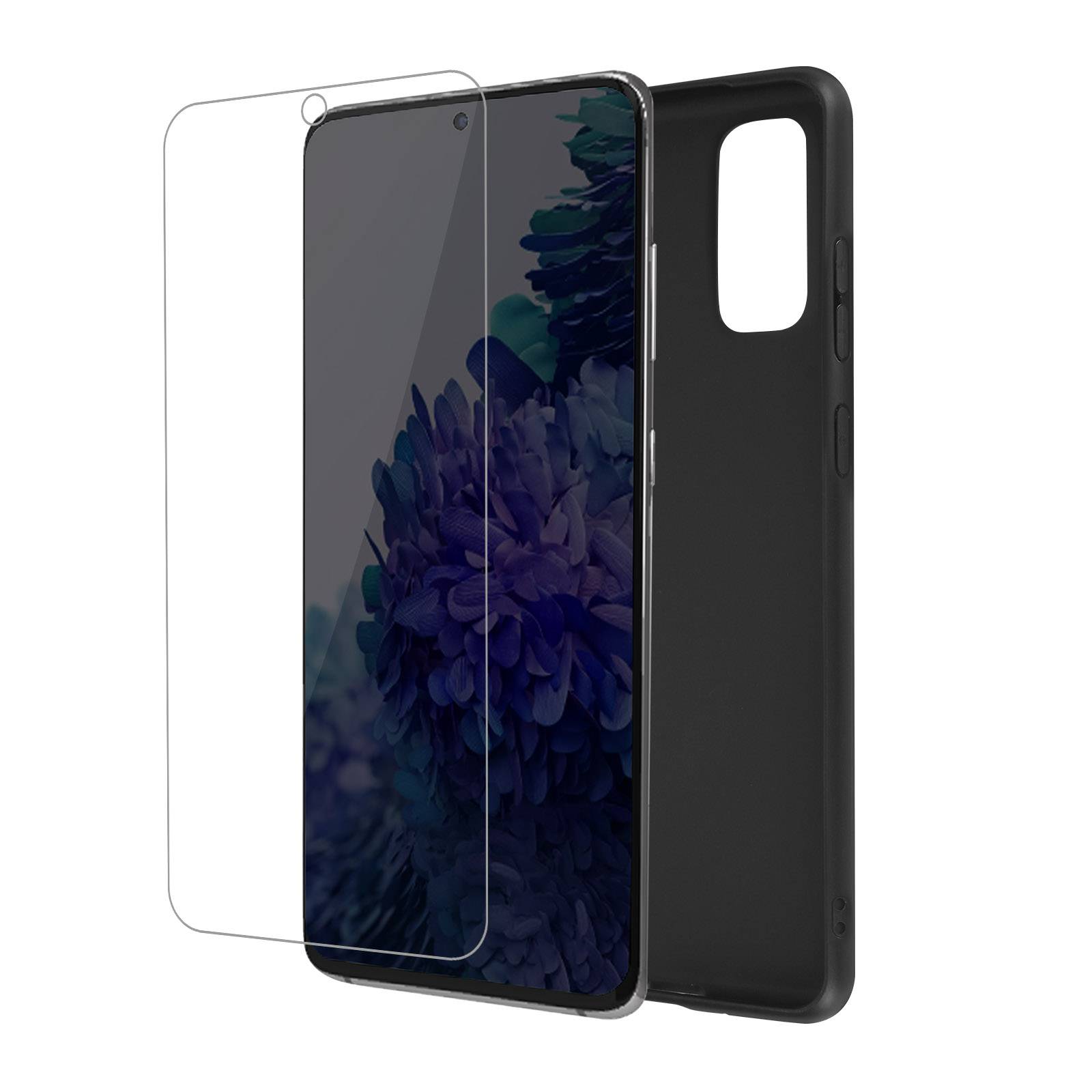 Coque Samsung Galaxy S20 FE Souple et Verre Trempé 9H-0