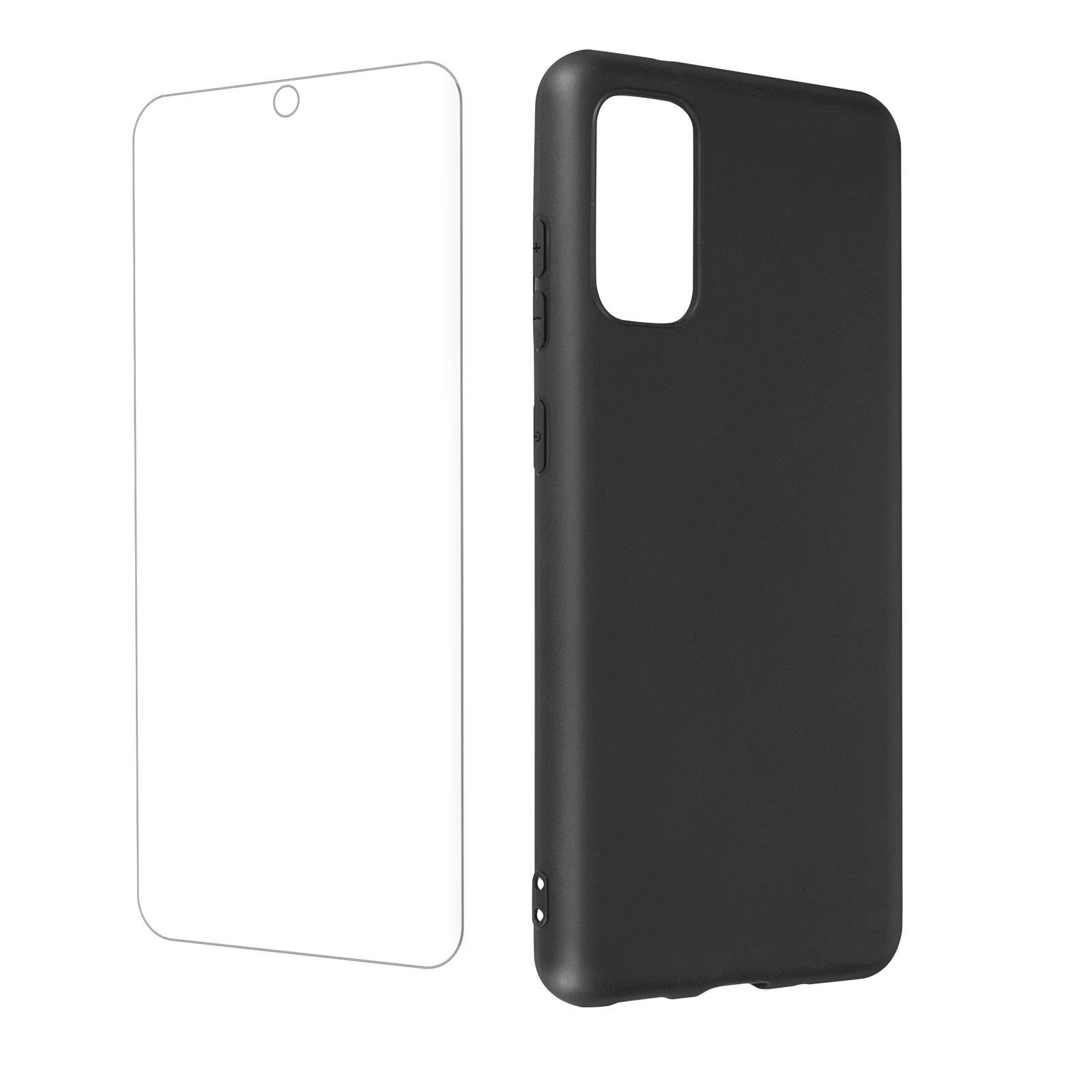 Coque Samsung Galaxy S20 FE Souple et Verre Trempé 9H-1