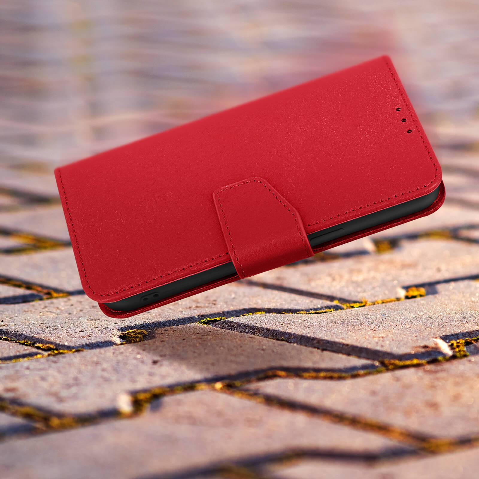 Housse pour iPhone 13 Cuir premium Porte-carte Fonction support Vidéo-2