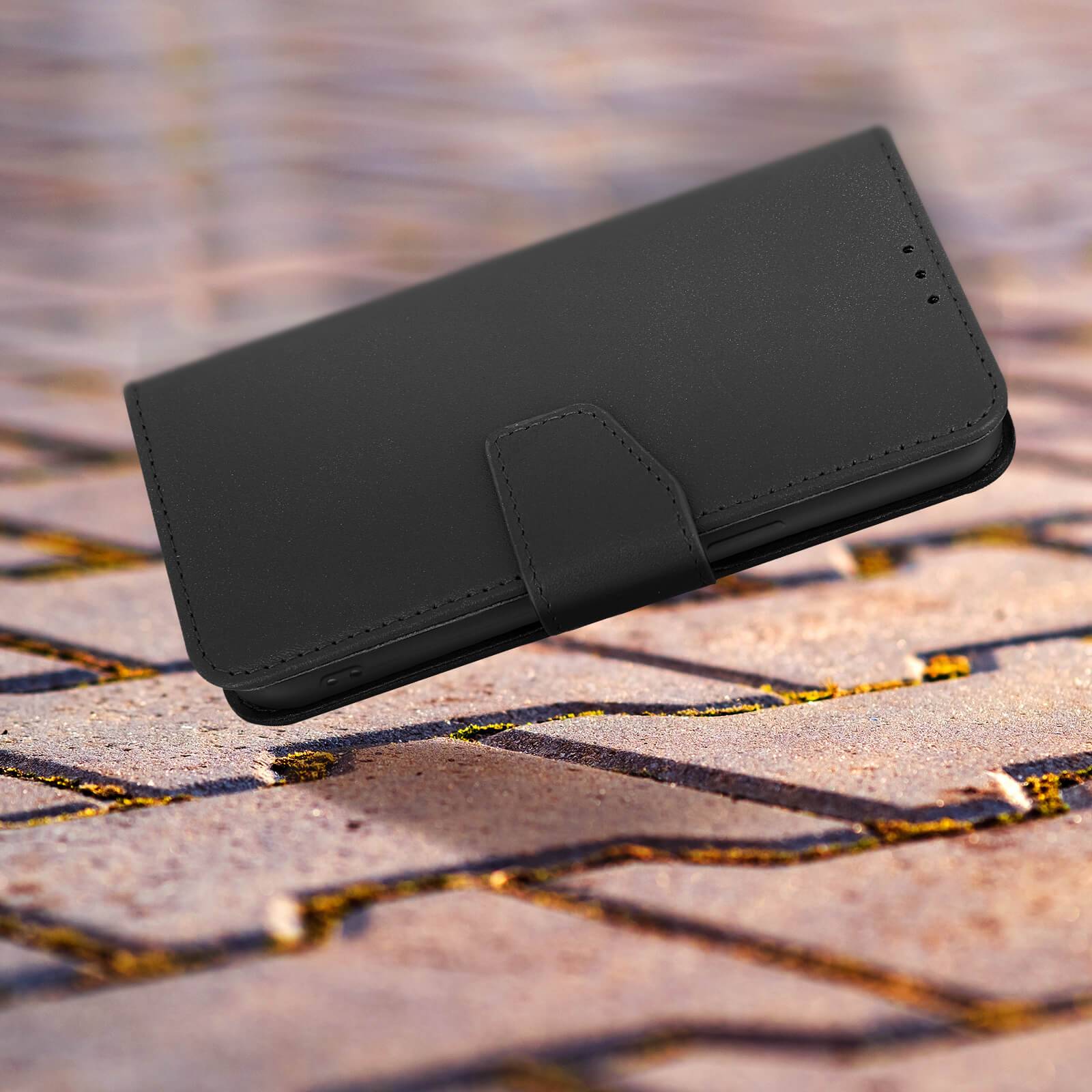 Étui Portefeuille pour iPhone 13 Pro en Cuir Premium avec Fonction Stand-2