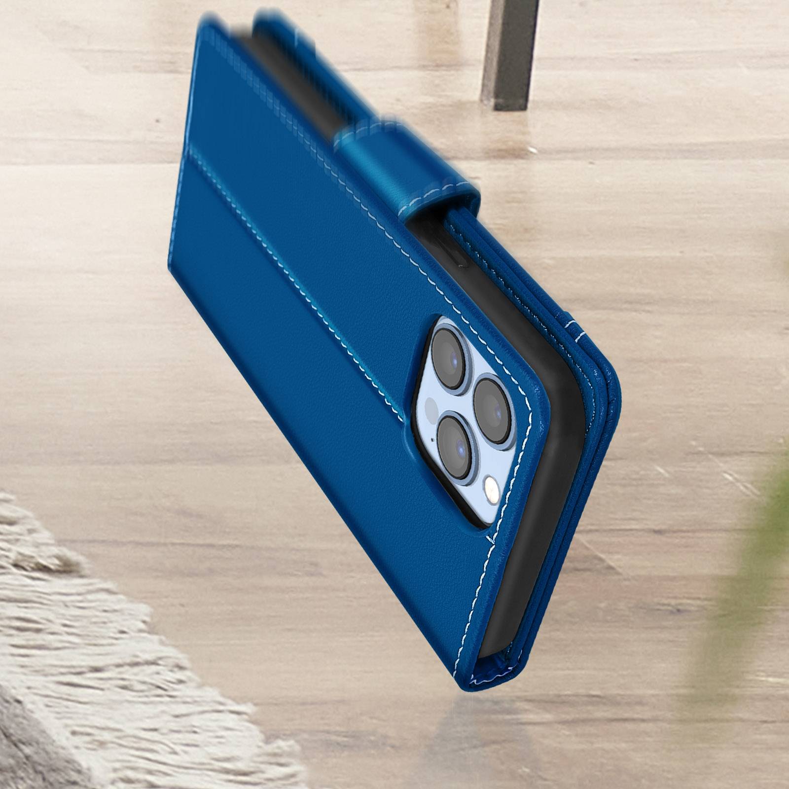 Étui pour iPhone 13 Pro Max Collection Vito Fonction Support et Porte-Cartes-4