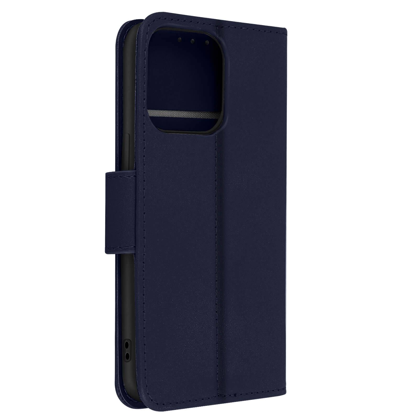 Housse pour iPhone 13 Pro Cuir premium Porte-carte Fonction support Vidéo-1