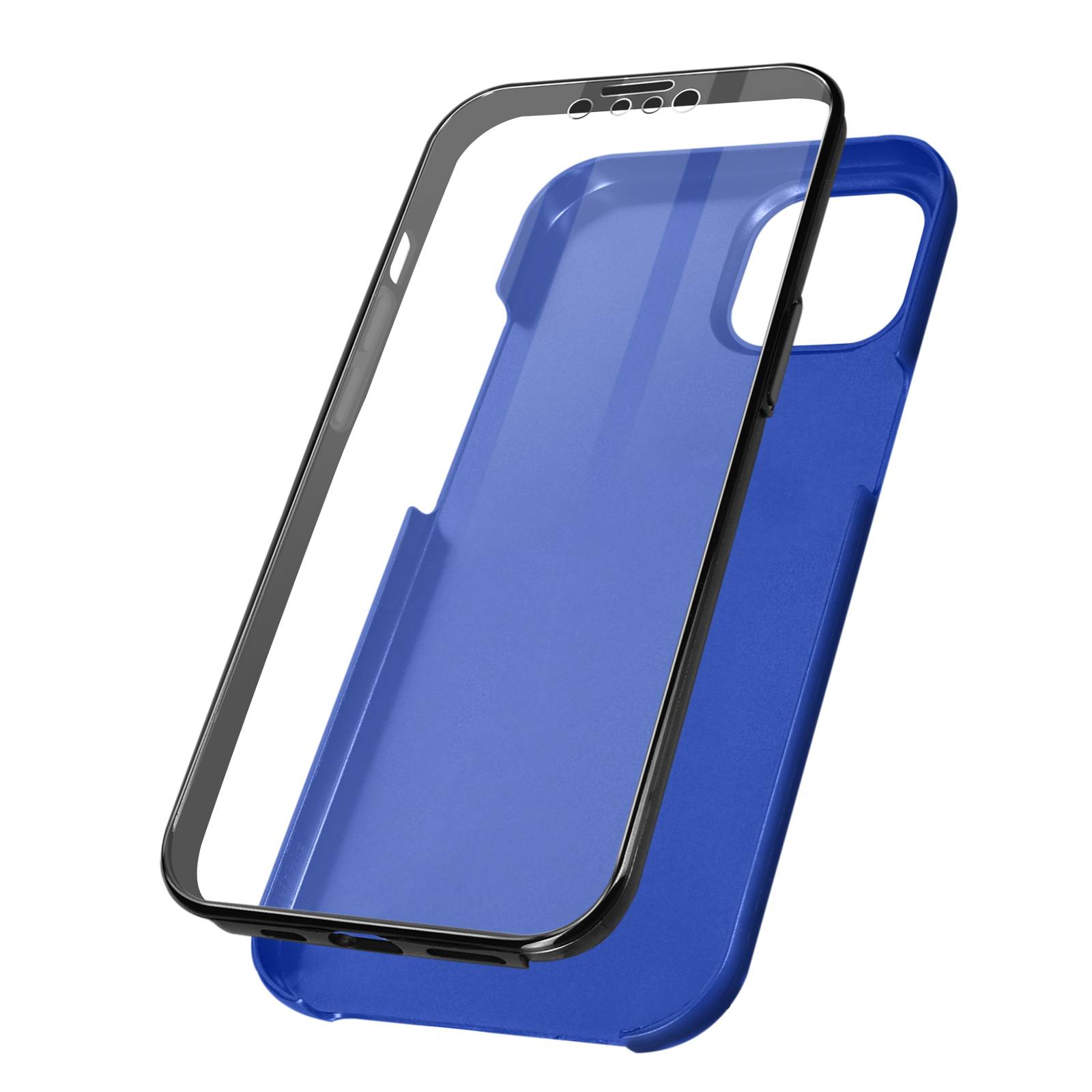 Coque iPhone 13 Pro Arrière Rigide et Avant Souple-0