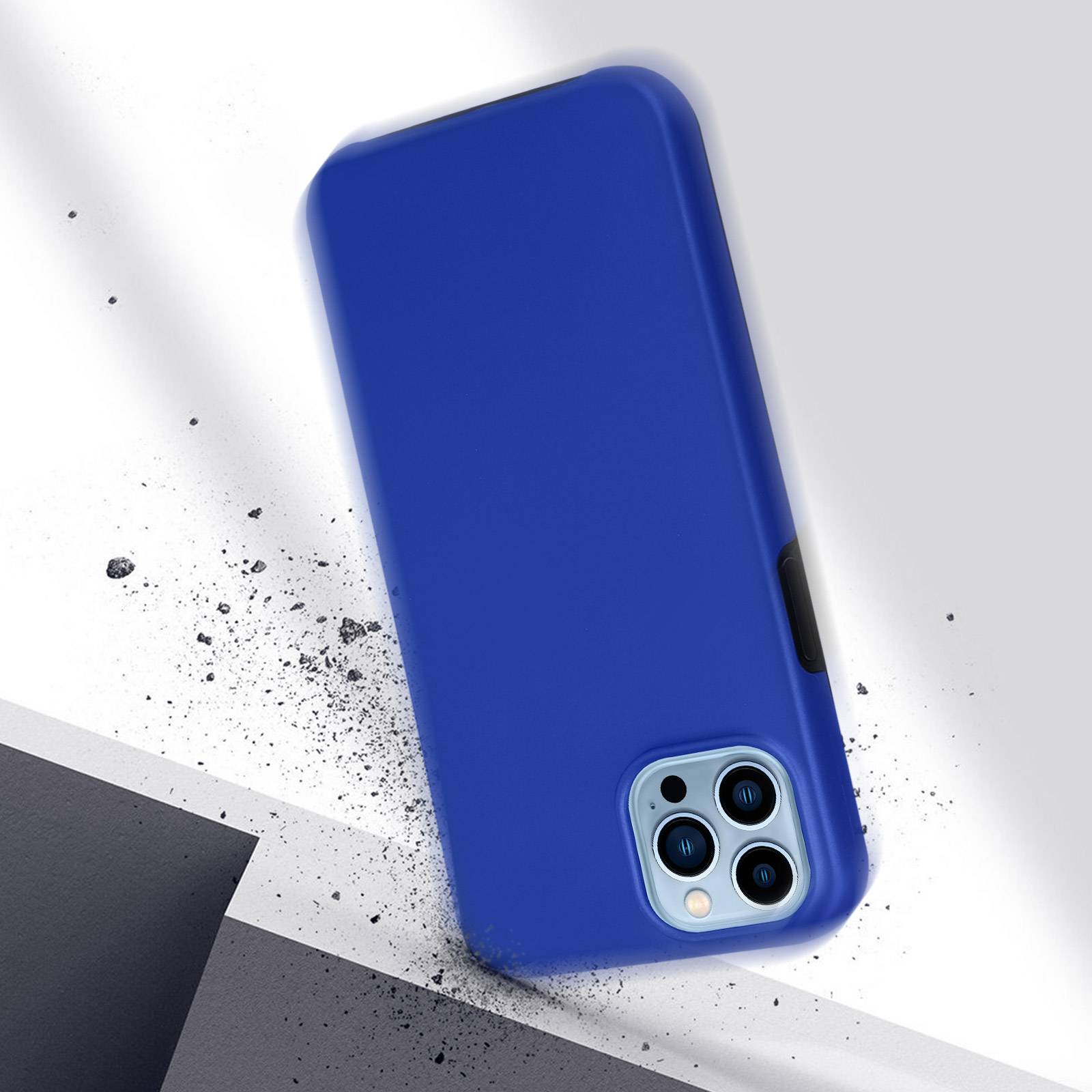 Coque iPhone 13 Pro Arrière Rigide et Avant Souple-2