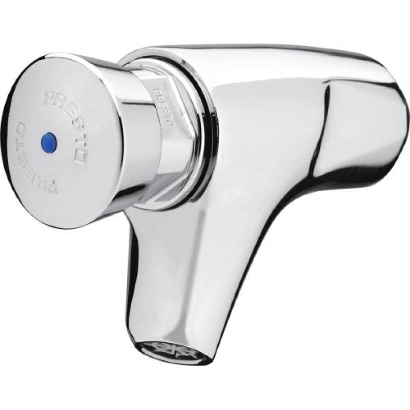 Robinet poussoir mural Presto 504 eau froide 63000-0