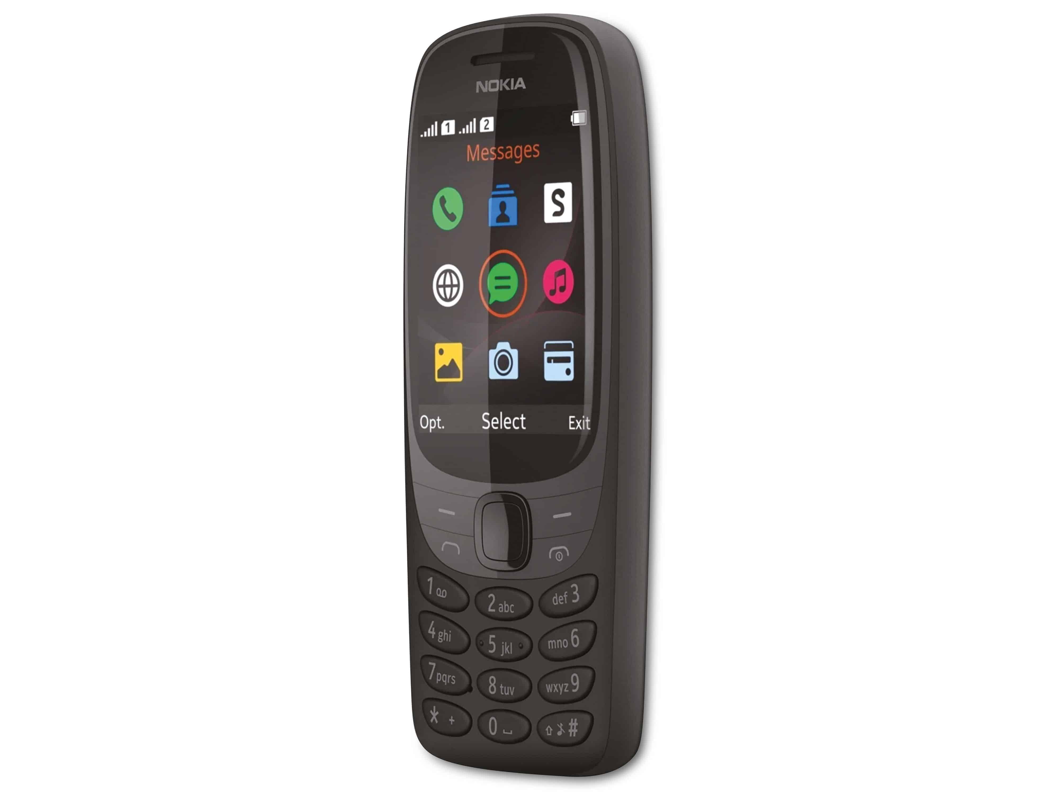 Image du symbole pour Nokia 6310 Téléphone portable double SIM noir