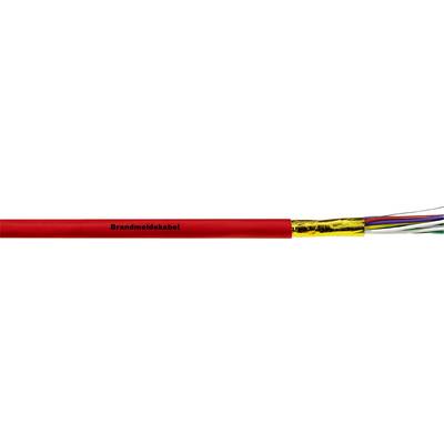 Câble d'alarme incendie LAPP J-Y(ST)Y 1708002-250 2 x 2 x 0.8 mm rouge 250 m
