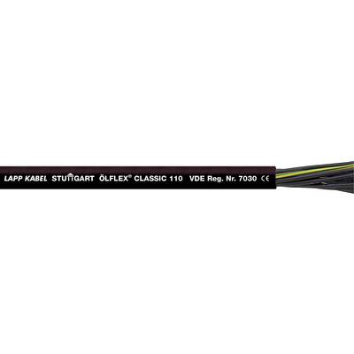 LAPP ÖLFLEX® CLASSIC 110 BK Câble de commande 4 G 1.50 mm² noir 1119879/100 100 m
