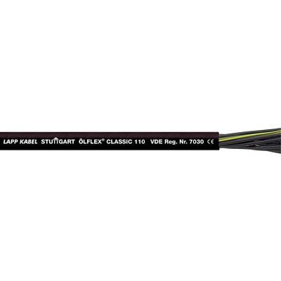 LAPP ÖLFLEX® CLASSIC 110 BK Câble de commande 4 G 4 mm² noir 1119916/500 500 m