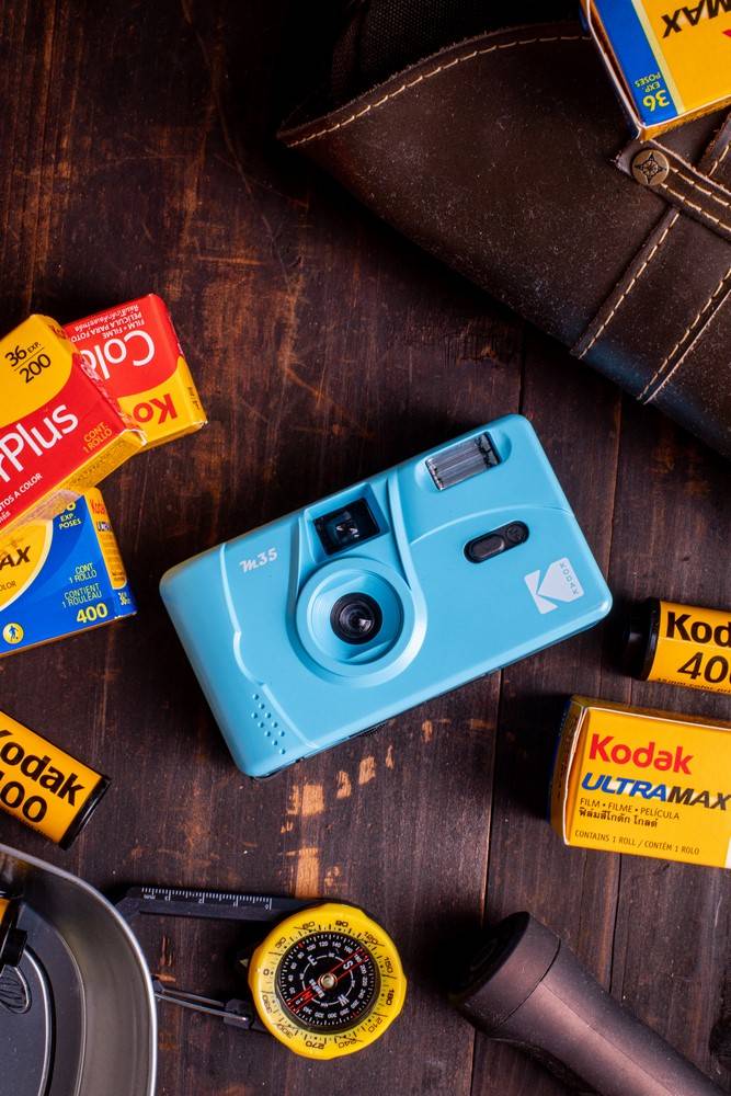 KODAK M35 - Appareil Photo Rechargeable 35mm, Objectif Grand Angle Fixe, Viseur optique , Flash Intégré, Pile AAA-4