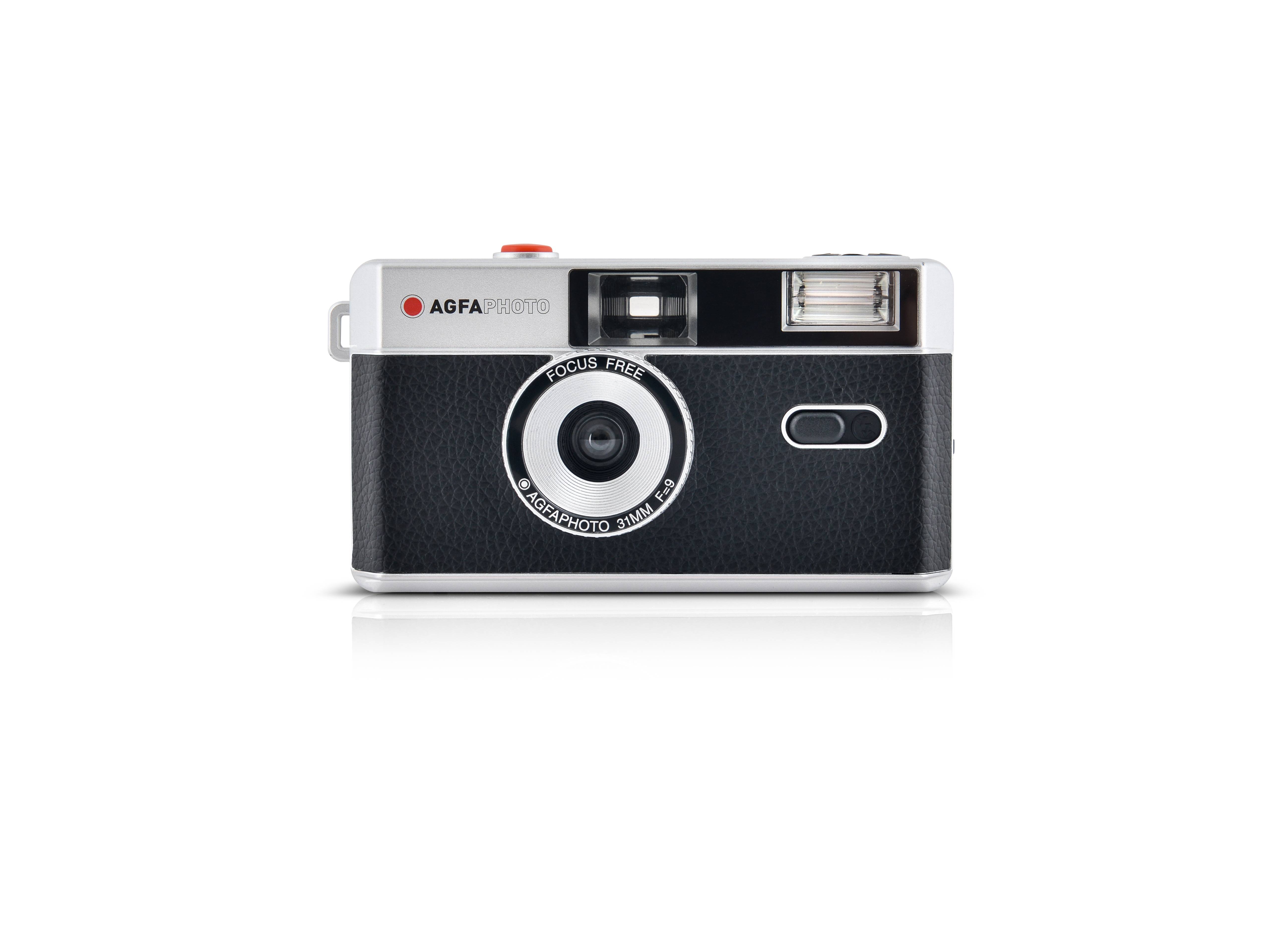 AGFA PHOTO 603000 - Appareil photo analogique réutilisable - Noir-0