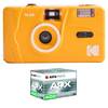 KODAK - Appareil Photo Rechargeable KODAK M38-35mm, Objectif Haute Qualité, Flash Intégré, Pile AA