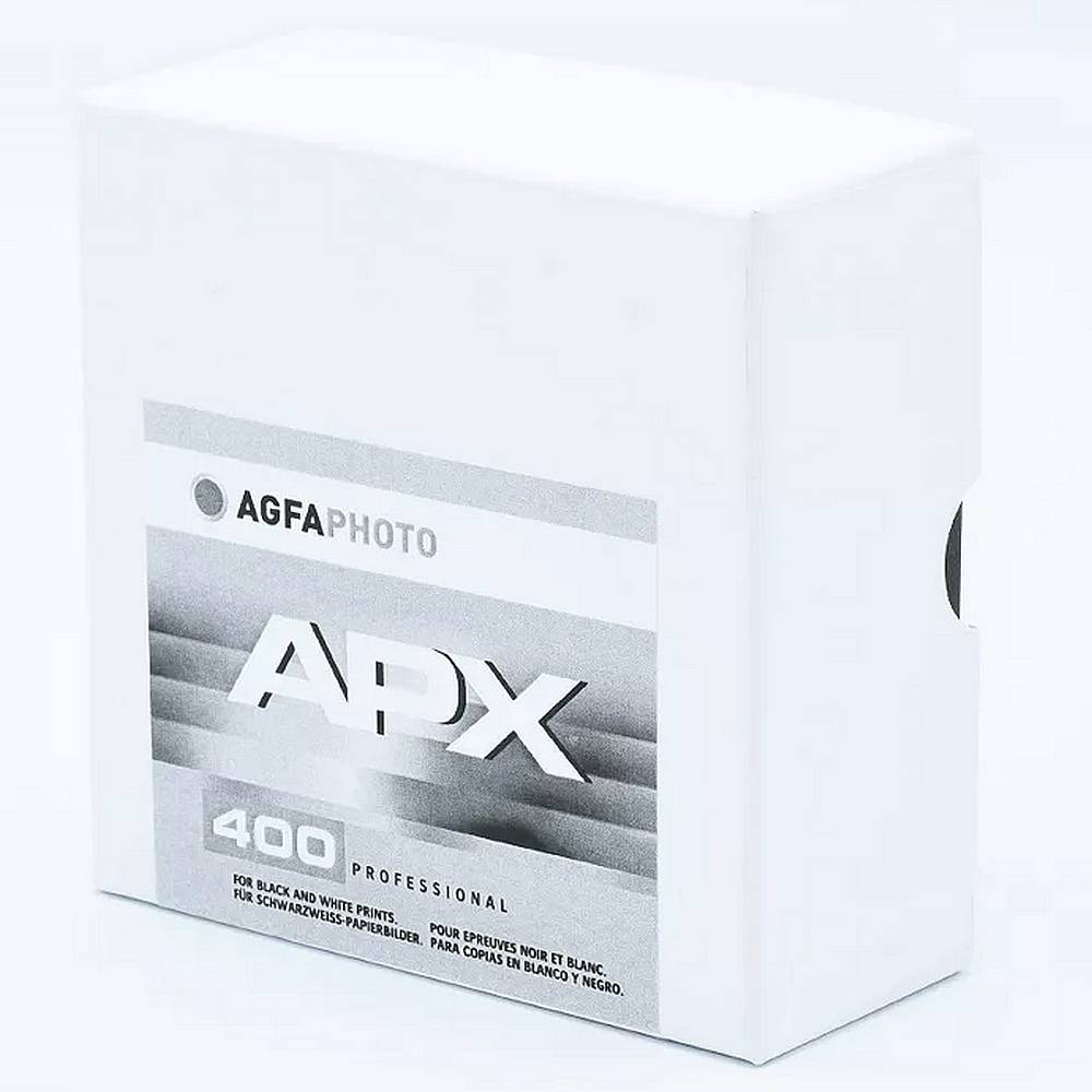 AGFAPHOTO - 6FR400 - APX 400 Professional - Pellicule Photo Noir et Blanc - 1 Pack de 4-1