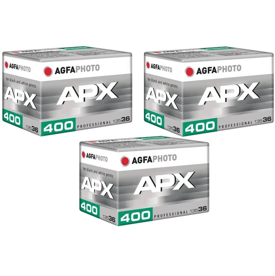 Pack 3 x AGFAPHOTO APX 400 PROF 135-36-0