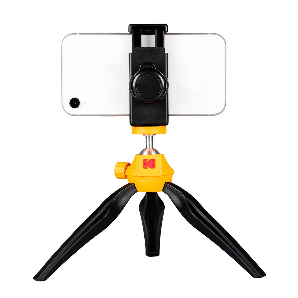 KODAK Smartphone Tripod - Vlogging Trépied/poignée pour smartphones et caméras avec système de fixation à vis ¼ (Vloggi-0
