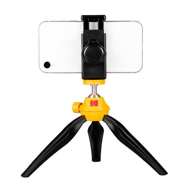 KODAK Smartphone Tripod - Vlogging Trépied/poignée pour smartphones et caméras avec système de fixation à vis ¼ (Vloggi
