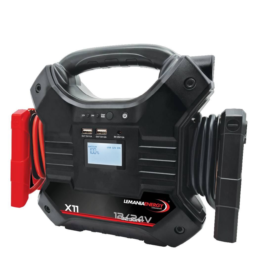 Booster lithium compact 12 V /24 V - 3200 Ampères-0
