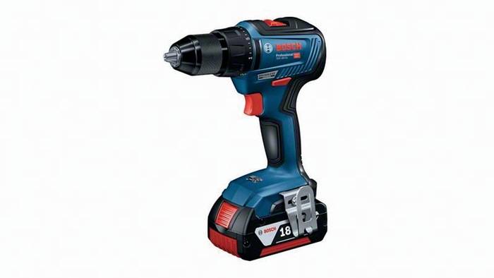 Perceuse-visseuse 18V GSR18V-55 + 2 batteries 5Ah + chargeur + L-Case Pick & Click - BOSCH - 06019H520B-1