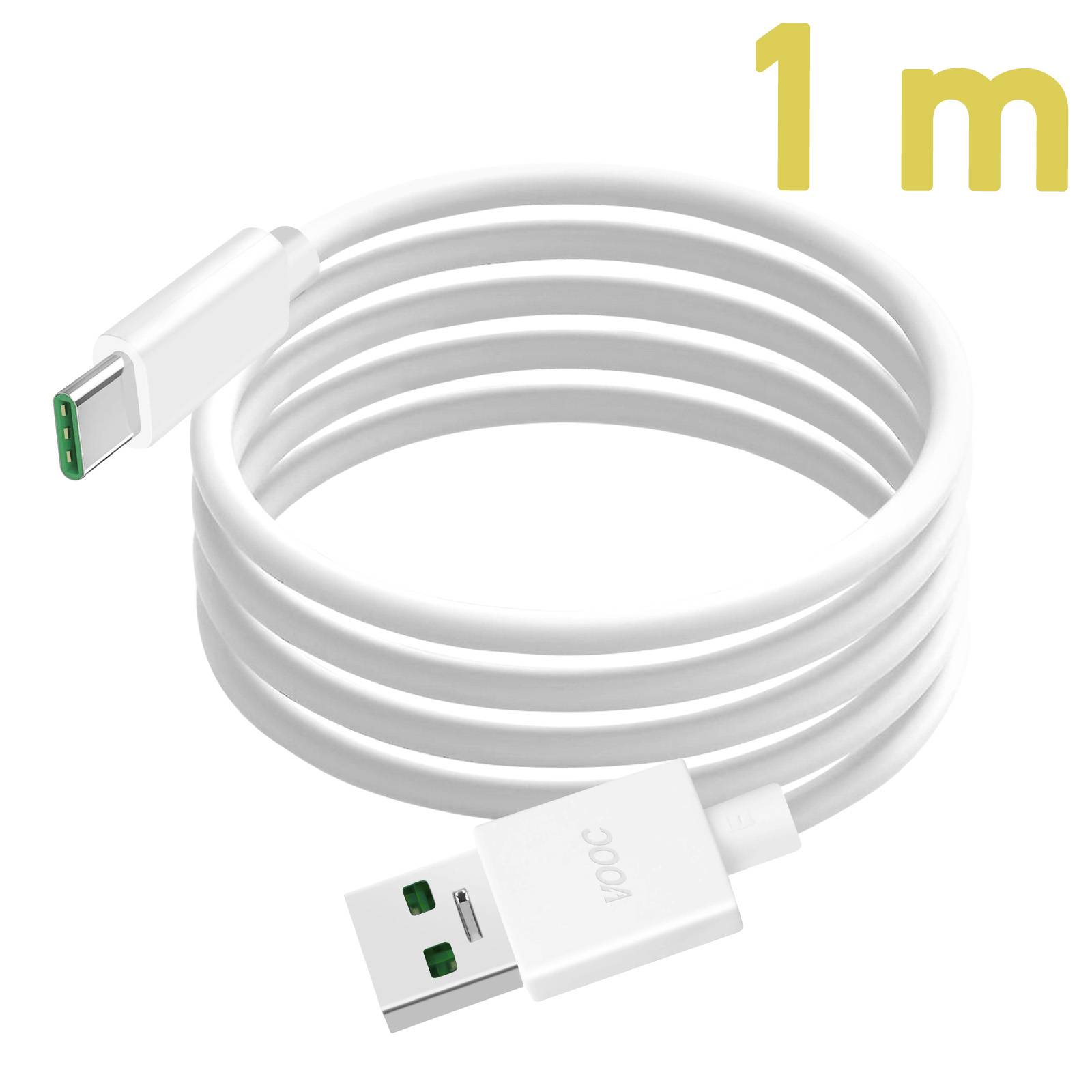 Câble USB vers USB-C DL129 VOOC 65W 1m-4