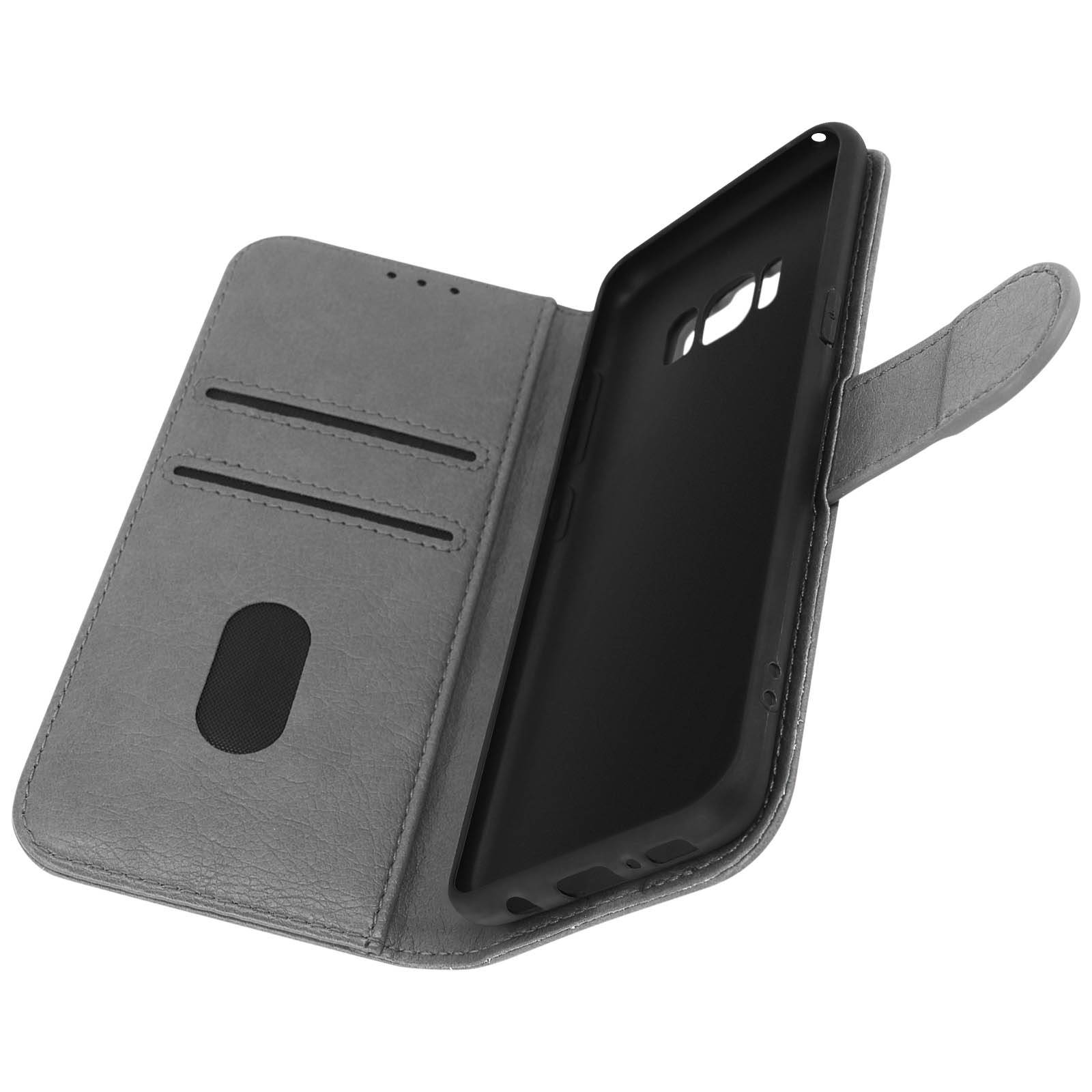 Housse pour Samsung Galaxy S8 Clapet Portefeuille Fonction Support Vidéo-0