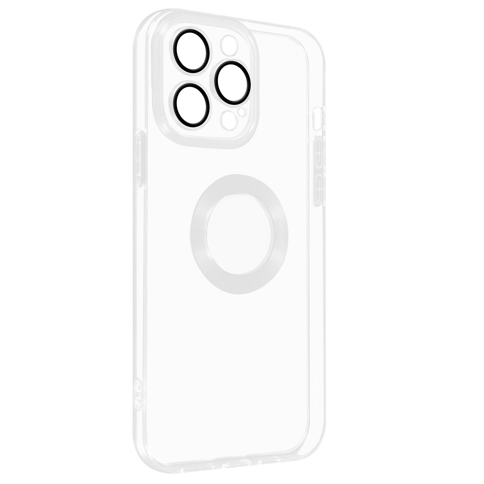 Coque iPhone 14 Pro Silicone Gel Souple Bloc Caméra Couvert-1