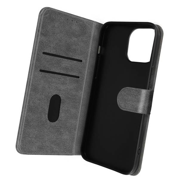 Housse pour iPhone 14 Pro Max Clapet Portefeuille Fonction Support Vidéo