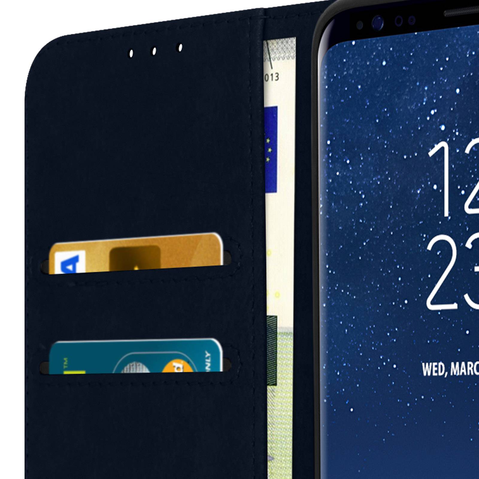 Housse pour Samsung Galaxy S8 Clapet Portefeuille Fonction Support Vidéo-3