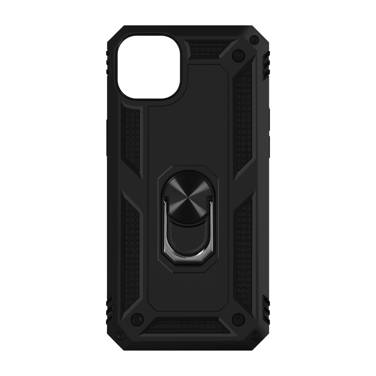 Coque pour iPhone 15 Plus Hybride Bague Magnétique Série ArmoRing-0