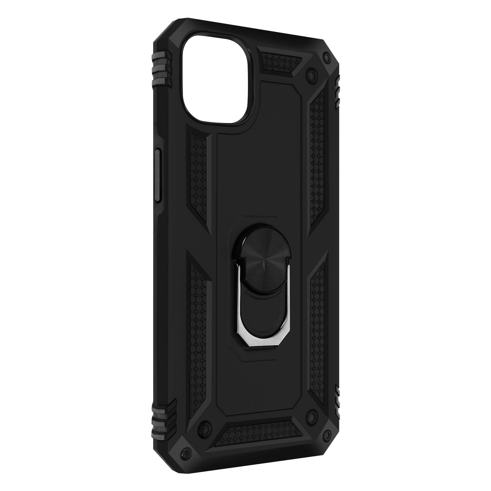 Coque pour iPhone 15 Plus Hybride Bague Magnétique Série ArmoRing-1