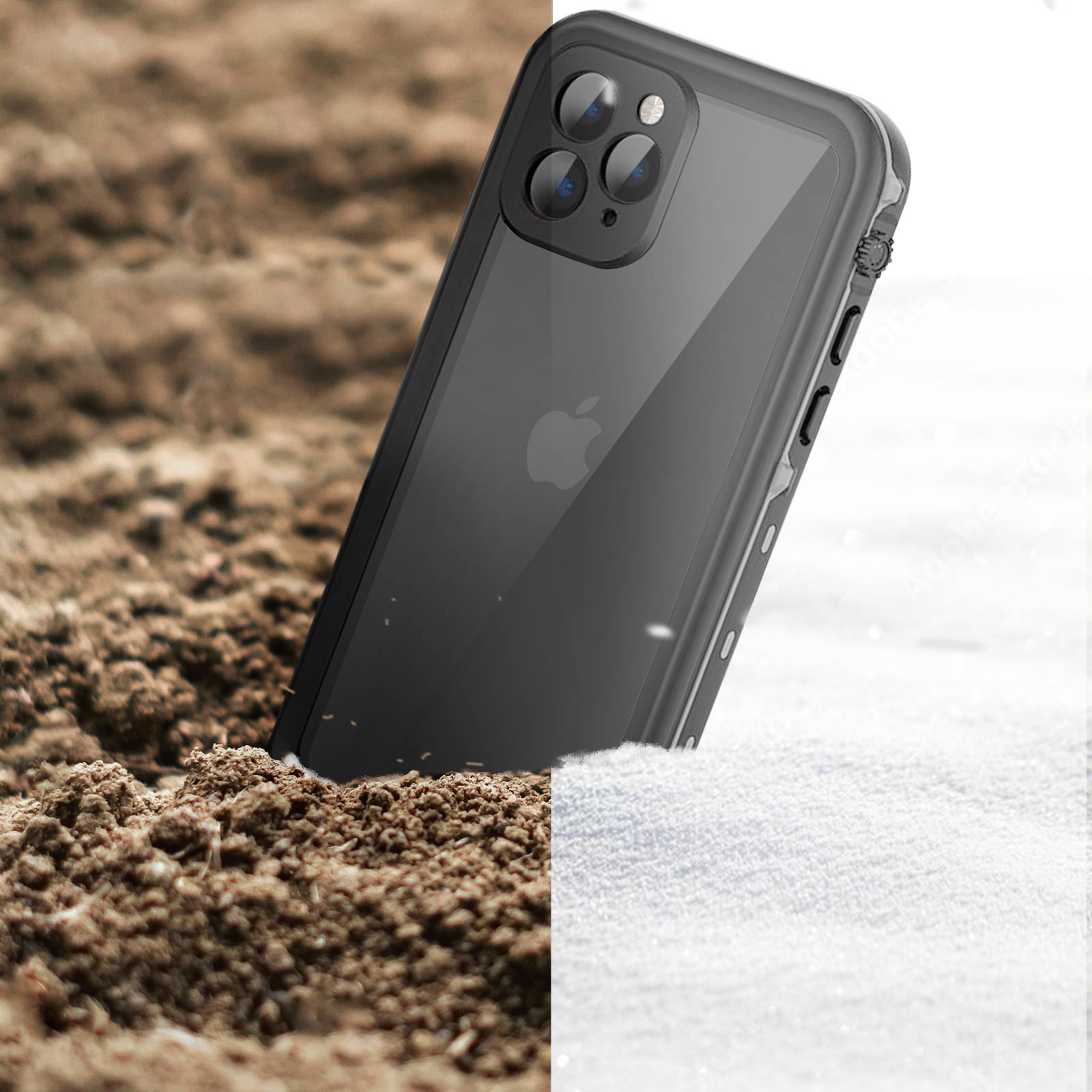 Coque Intégrale pour iPhone 11 Pro Waterproof IP68-3