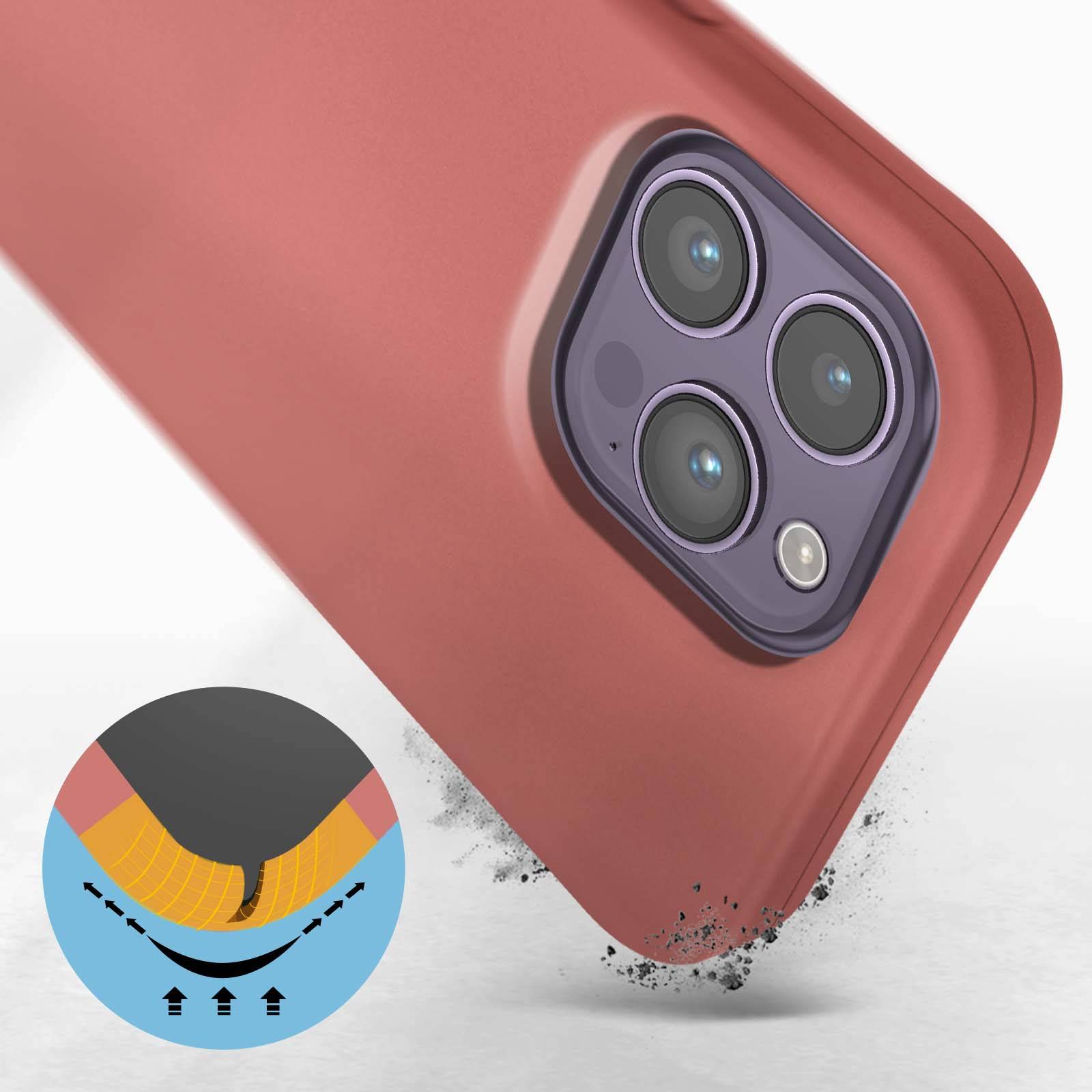 Coque pour iPhone 14 Pro Semi-rigide Soft-touch Fine-3
